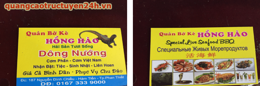  Quán Bờ Kè Hồng Hào - Quán ăn ngon chất lượng nhất tại Mũi Né