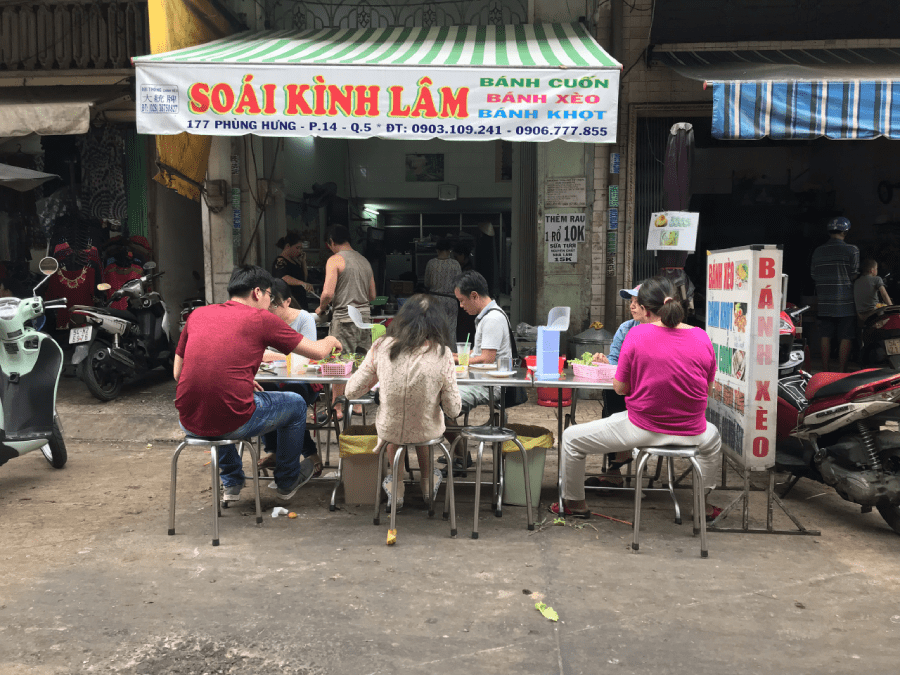 quán bánh cuốn ngon tại Hồ Chí Minh