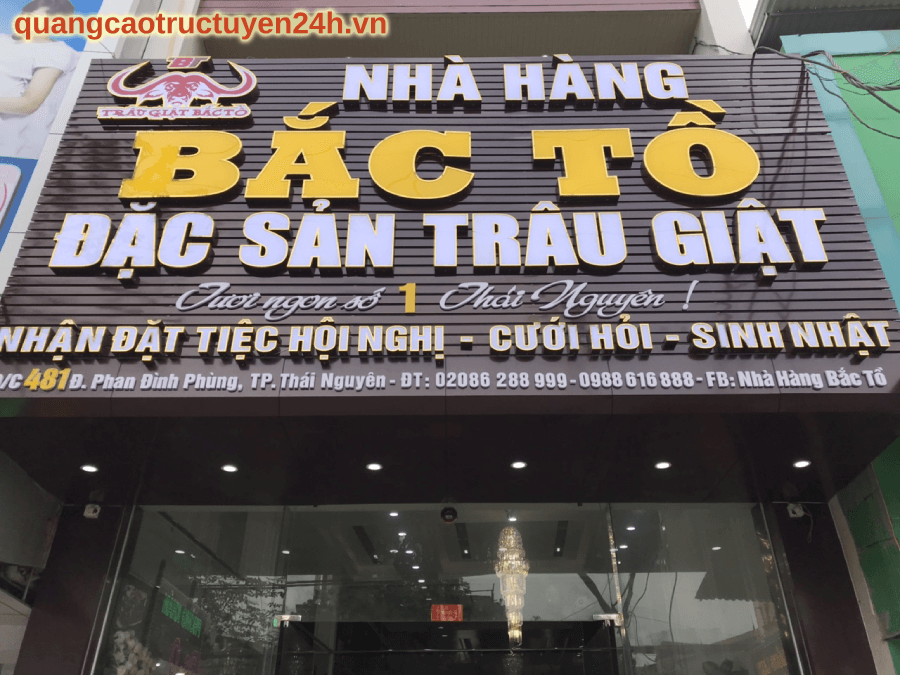 Nhà hàng trâu giật ngon nhất tại Thái Nguyên