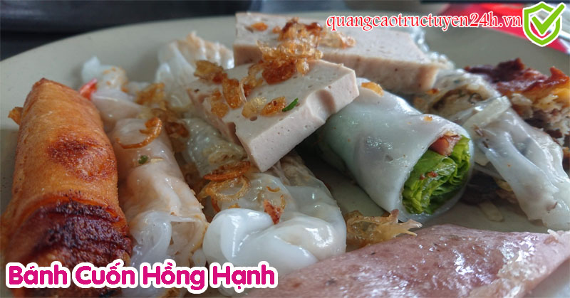 Quán bánh cuốn ngon nổi tiếng tại HCM - Bánh cuốn Hồng Hạnh