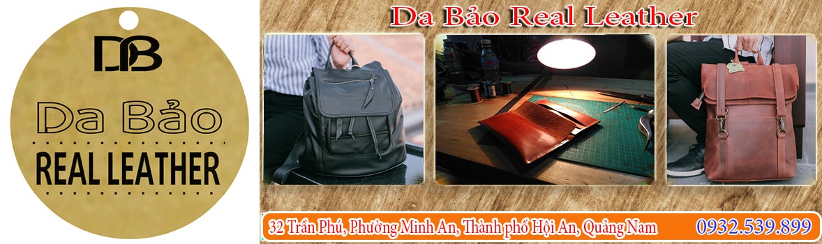 Da Bảo Real Leather - Da Bảo Real Leather tại Hội An - Thương hiệu Da nổi tiếng Hội An- Sản xuất da thật uy tín tại Hội An