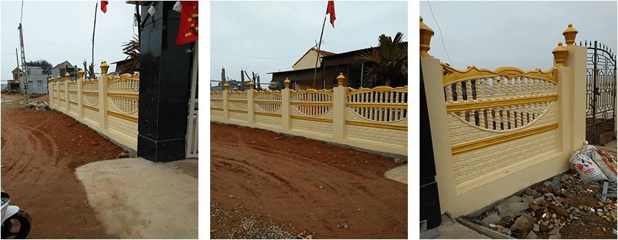 Chuyên cung cấp khuôn đúc hàng rào tại Thanh Hóa