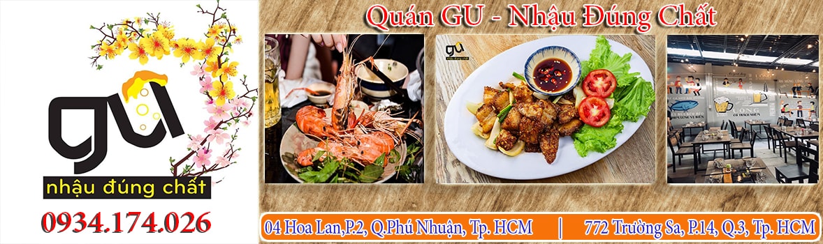 GU - Nhậu Đúng Chất - Quán nhậu đặc sản Phú Yên tại HCM