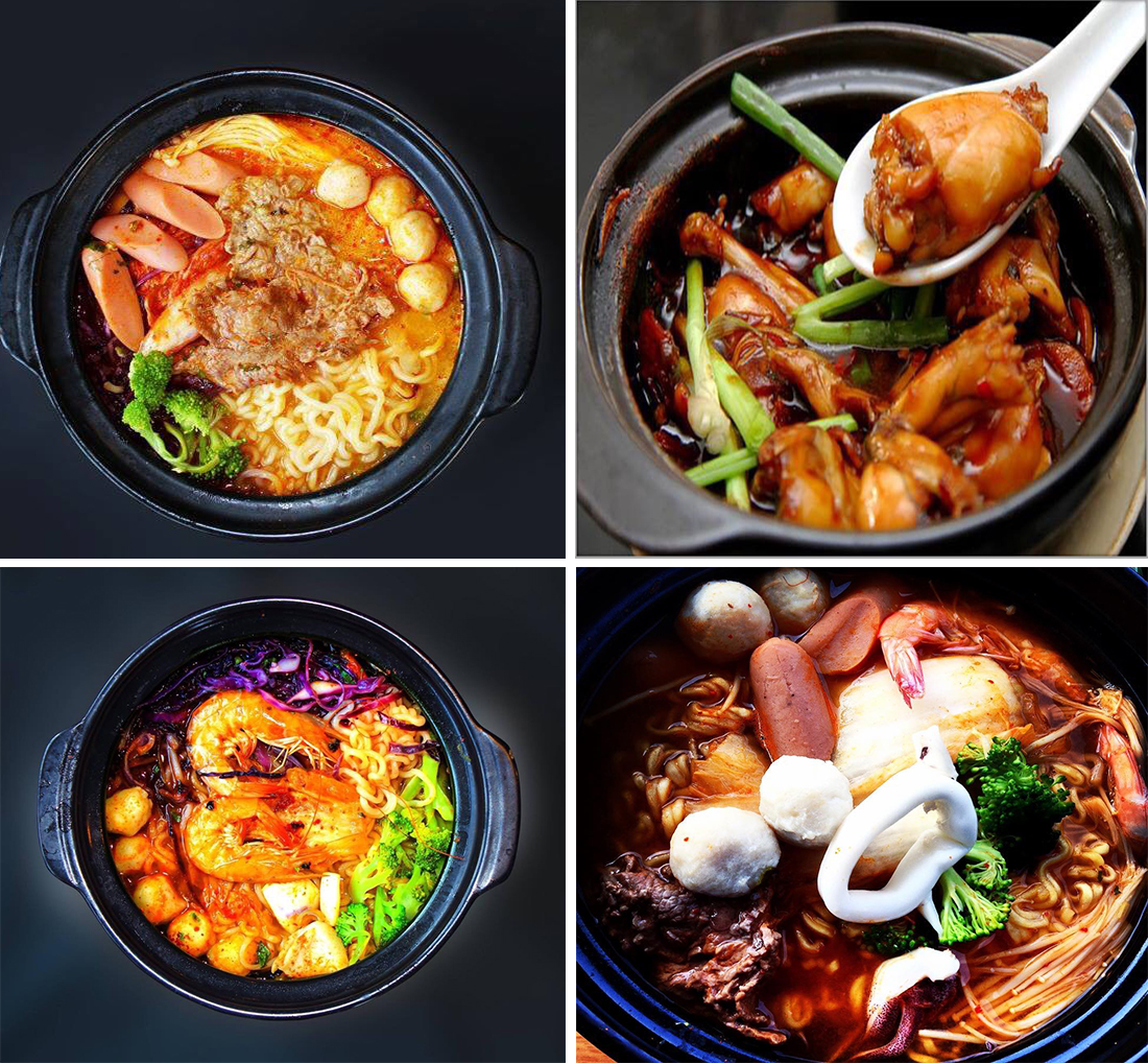 Nguyên liệu thực phẩm tươi sạch để chế biến những món ngon tại Mì cay Seoul Phan Thiết