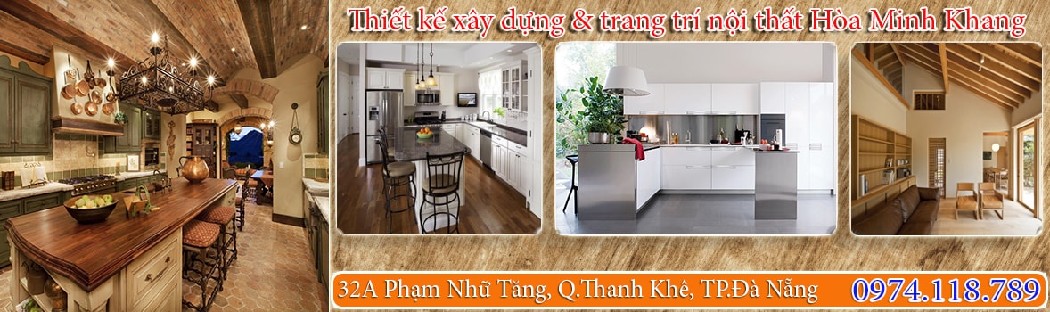 BAnner Thiết kế xây dựng & trang trí nội thất Hòa Minh Khang