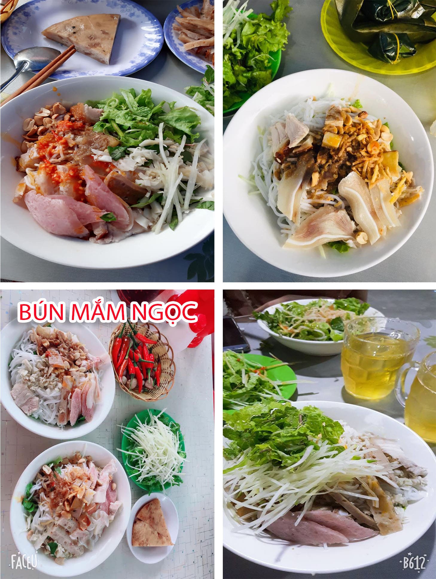 Bún Mắm Ngọc - Một trong những Quán Bún Mắm ăn ngon ở Đà Nẵng