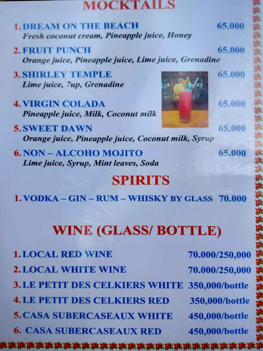 Wind moon beach restaurant and bar Hoi An