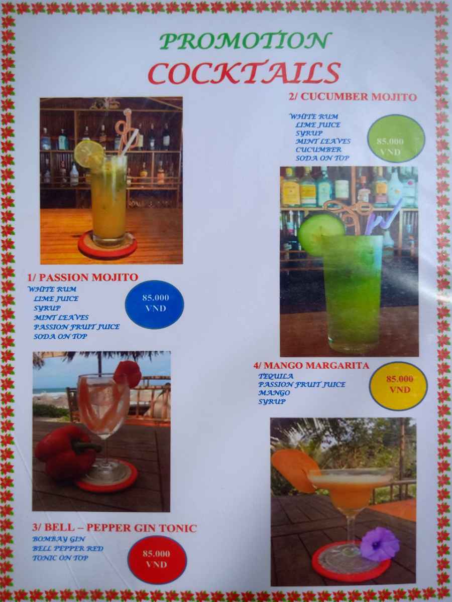 Wind moon beach restaurant and bar Hoi An