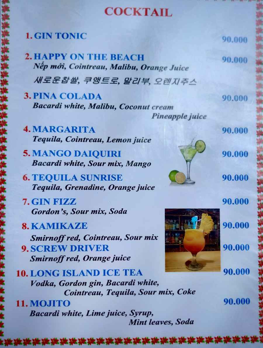 Wind moon beach restaurant and bar Hoi An