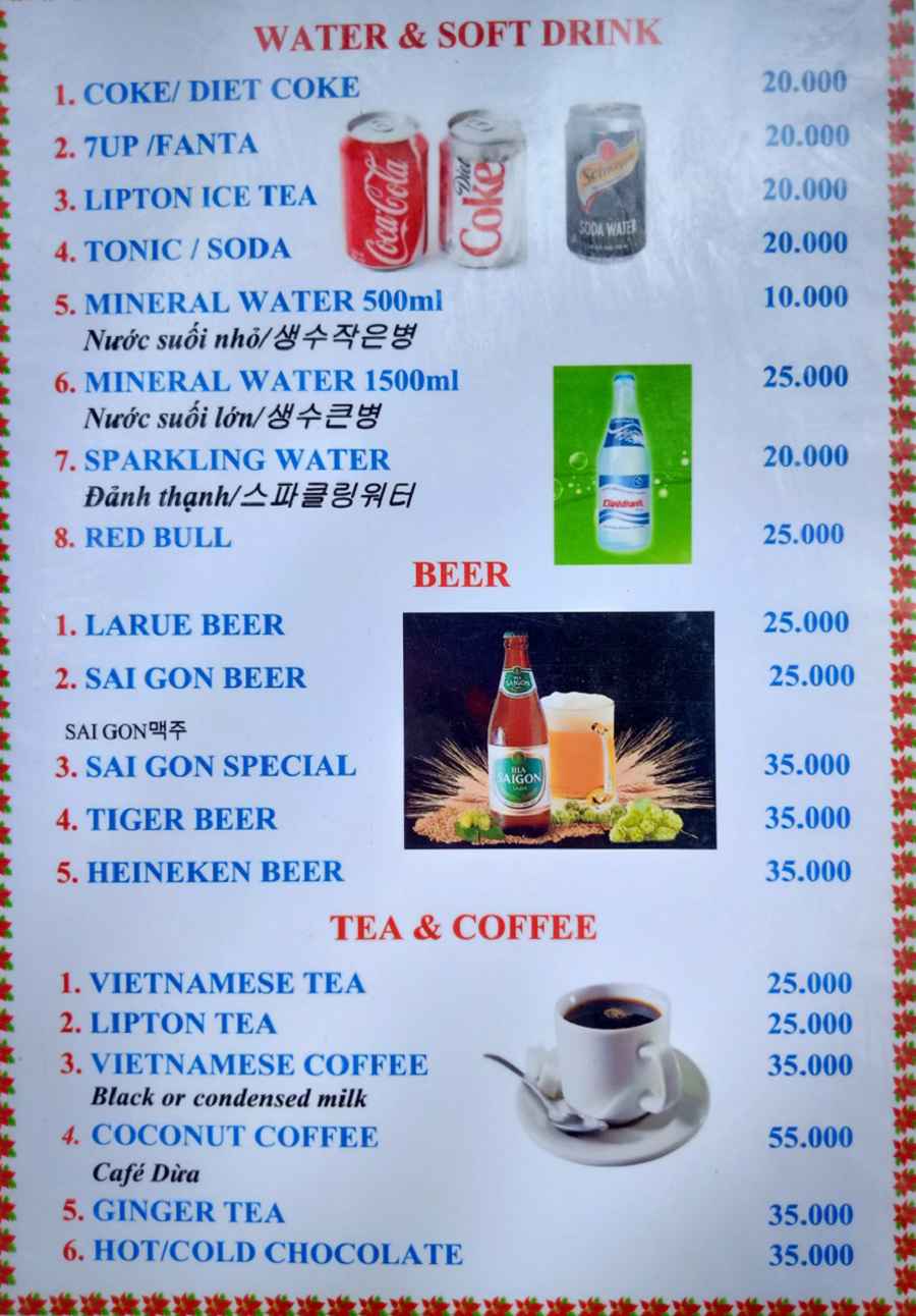 Wind moon beach restaurant and bar Hoi An
