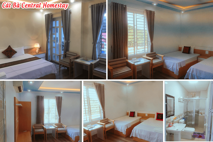 Space - Room comfort at Cat Ba Central Homestay