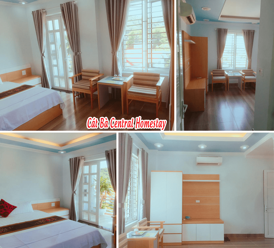 Space - Room comfort at Cat Ba Central Homestay