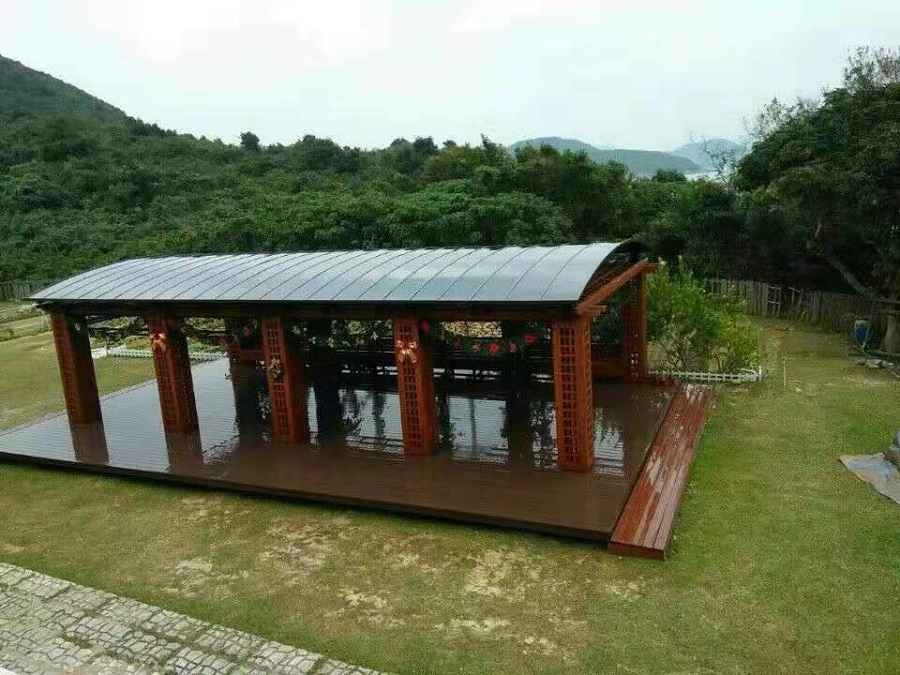 Dạng nhà kết cấu bằng nhôm