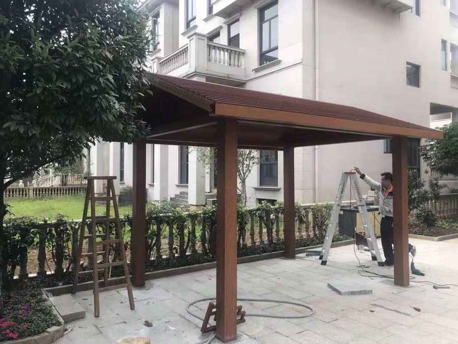 Dạng nhà kết cấu bằng nhôm