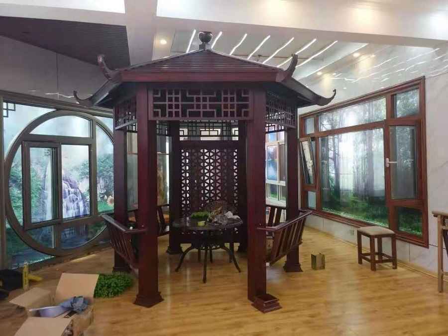 Dạng nhà kết cấu bằng nhôm