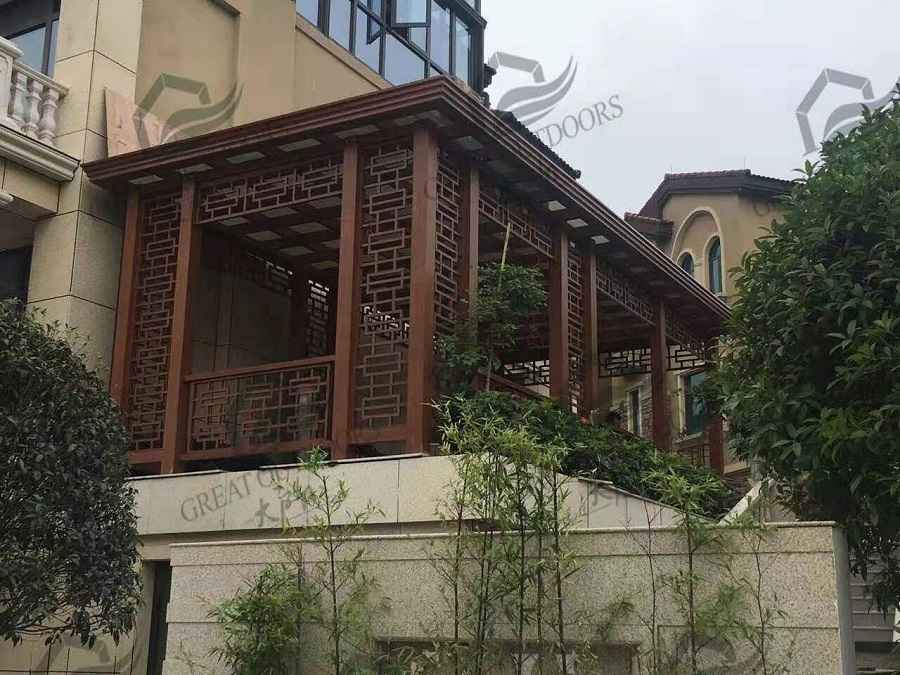 Dạng nhà kết cấu bằng nhôm