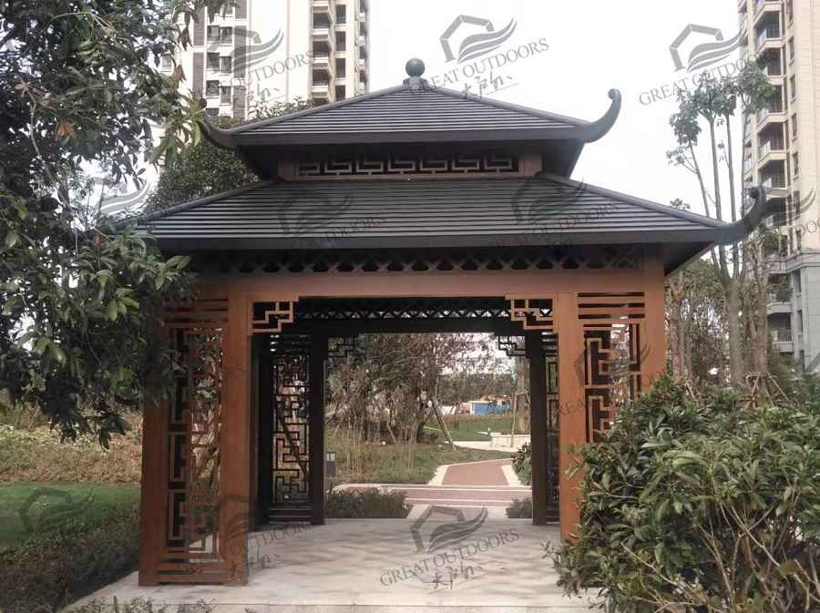 Dạng nhà kết cấu bằng nhôm