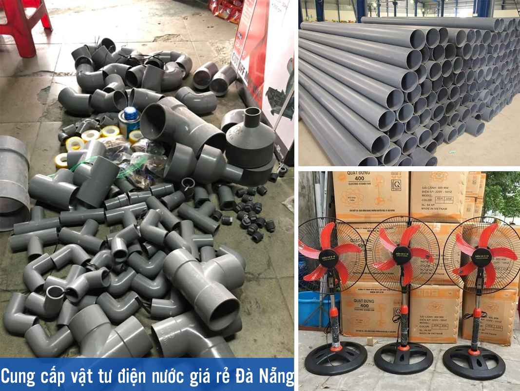 Cung cấp vật tư điện nước giá rẻ Đà Nẵng