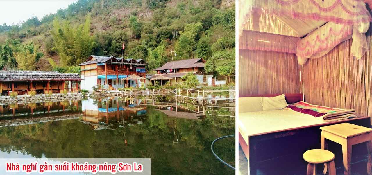 Nhà nghỉ gần suối khoáng nóng Sơn La
