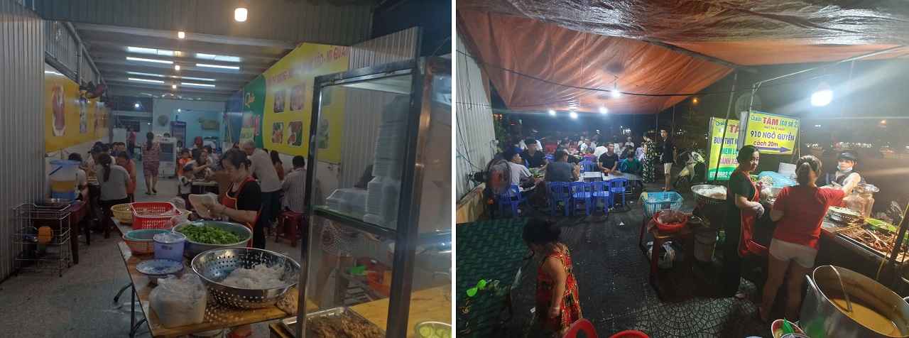 Quán Tâm Đà Nẵng - Quán bún thịt nướng ngon rẻ tại Đà Nẵng
