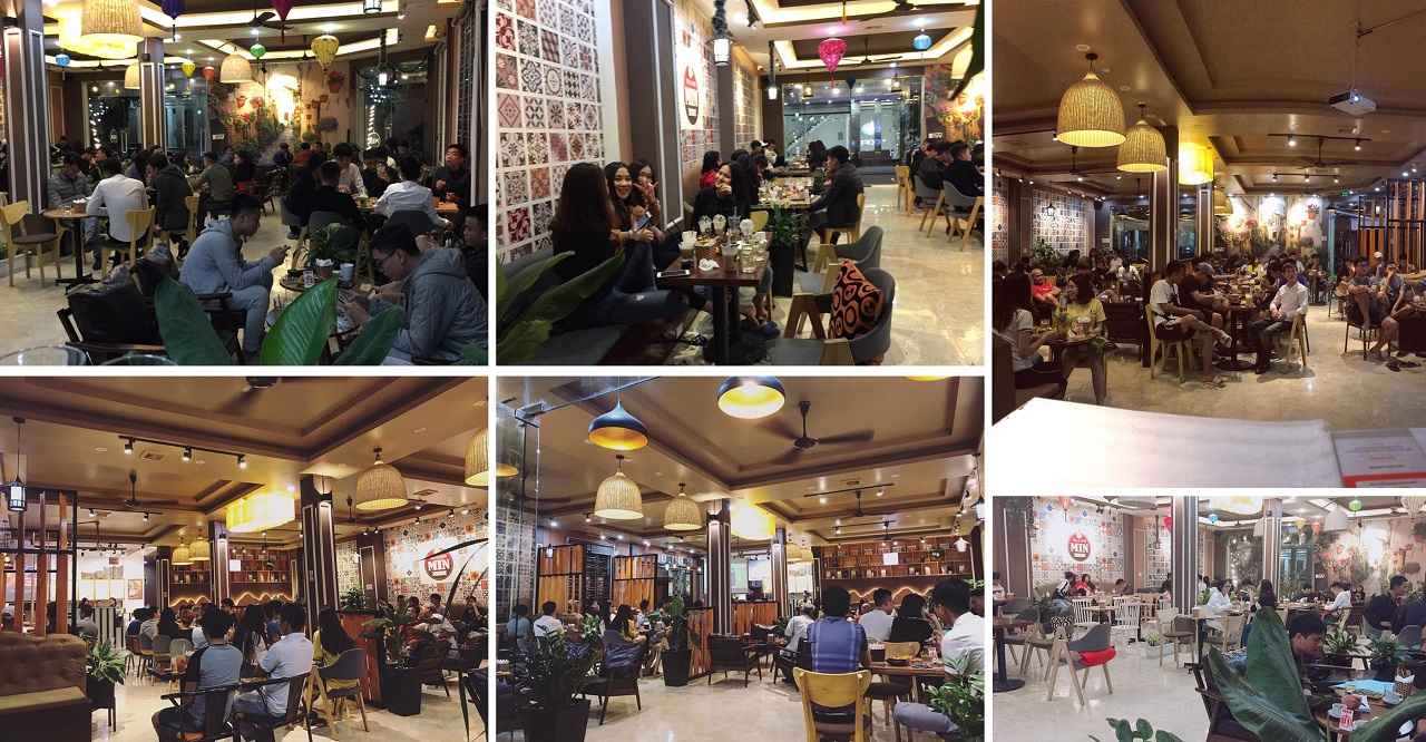 Quán cafe sang trọng tại Hưng Yên