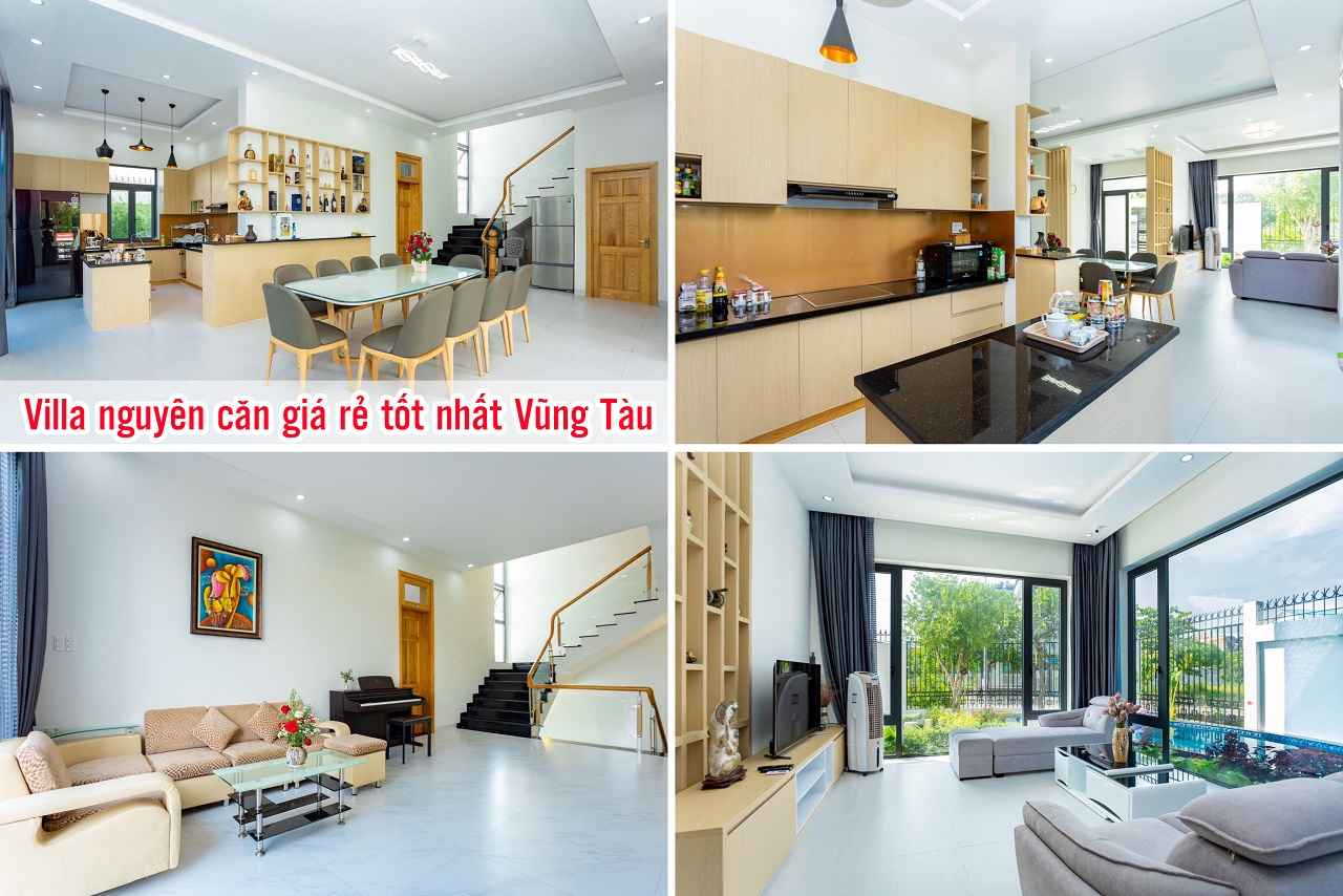 Villa nguyên căn giá rẻ tốt nhất Vũng Tàu