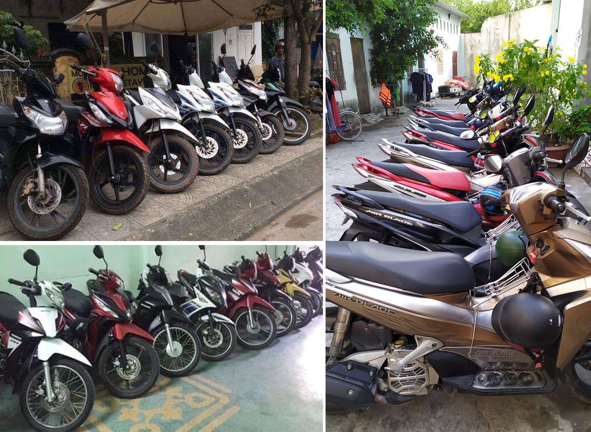 Cho thuê xe máy Anh Hòa Quy Nhơn