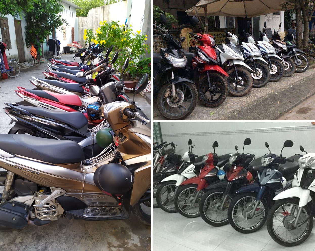 Cho thuê xe máy Anh Hòa Quy Nhơn