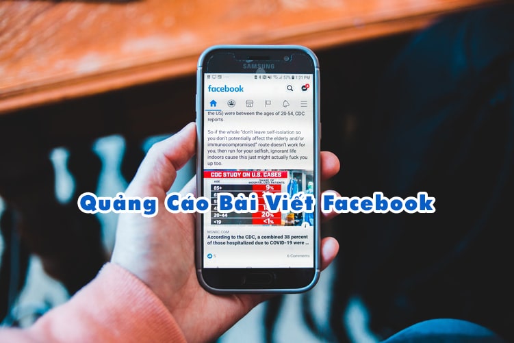 Quảng cáo bài viết Facebook