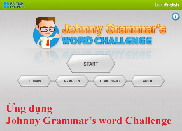 Ứng dụng Johnny Grammar’s word Challenge