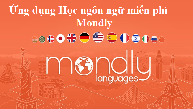 Ứng dụng Học ngôn ngữ miễn phí Mondly