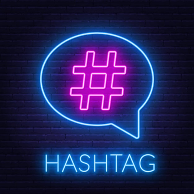 Dấu Hashtag - Icon Hashtag