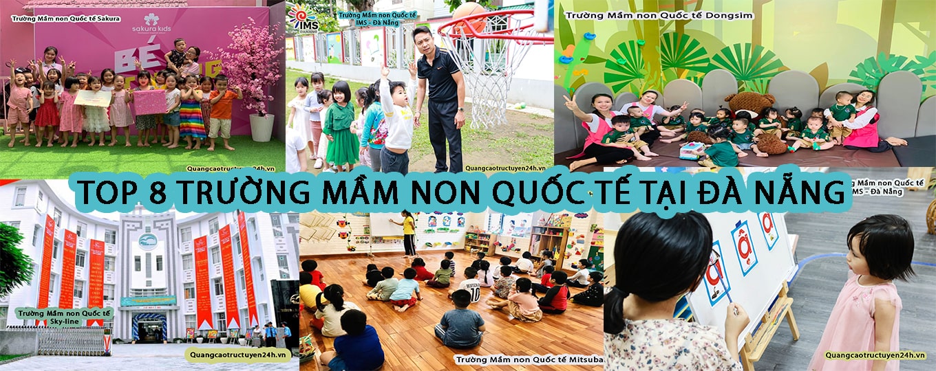 Tuyển chọn 10 Trường Mầm non Quốc tế tại Đà Nẵng