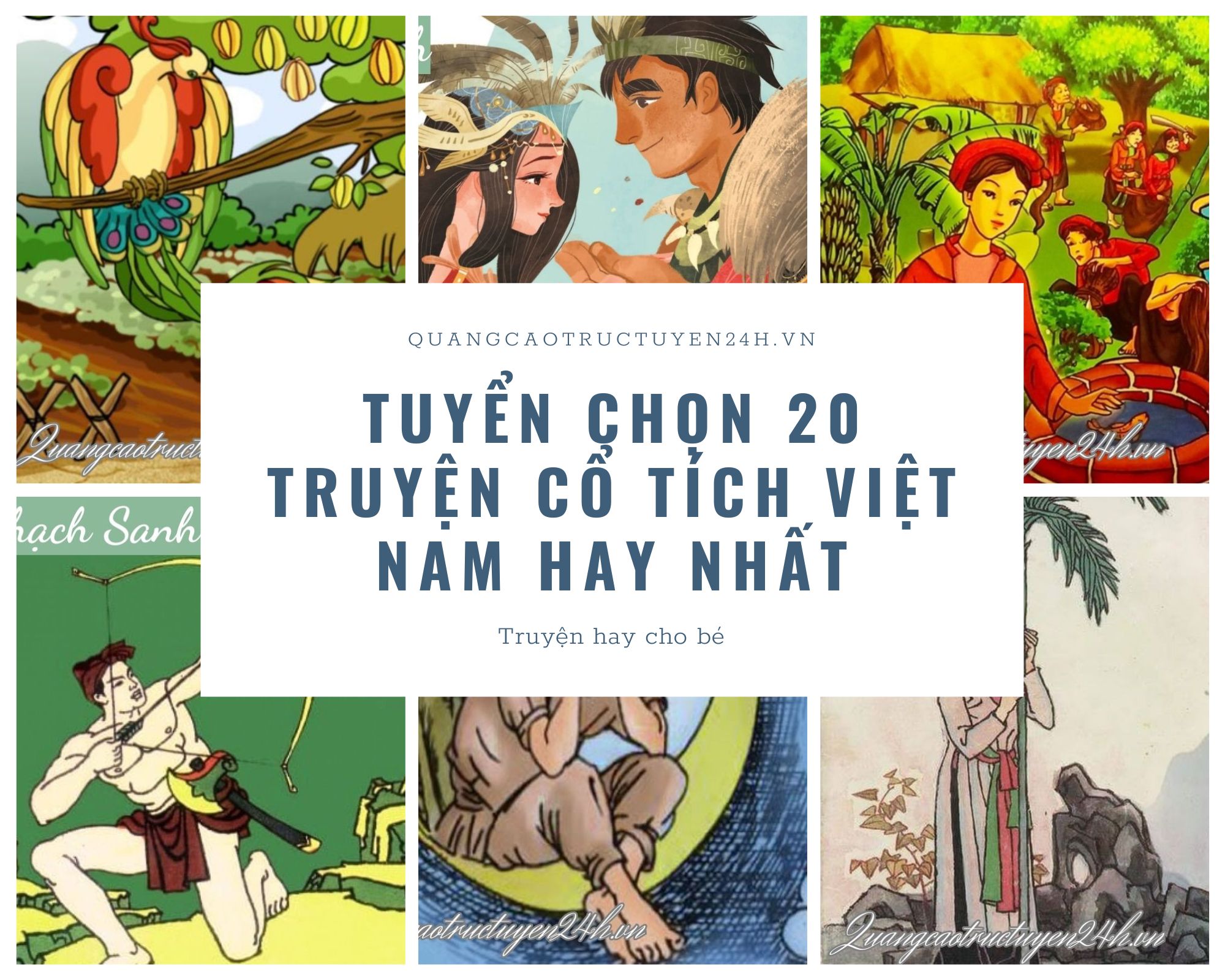 Top 20 Truyện Cổ tích Việt Nam hay nhất