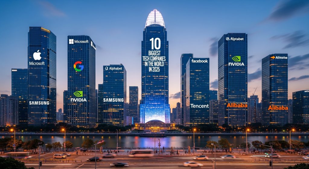 10 Công Ty Công Nghệ Lớn Nhất Thế Giới Năm 2025