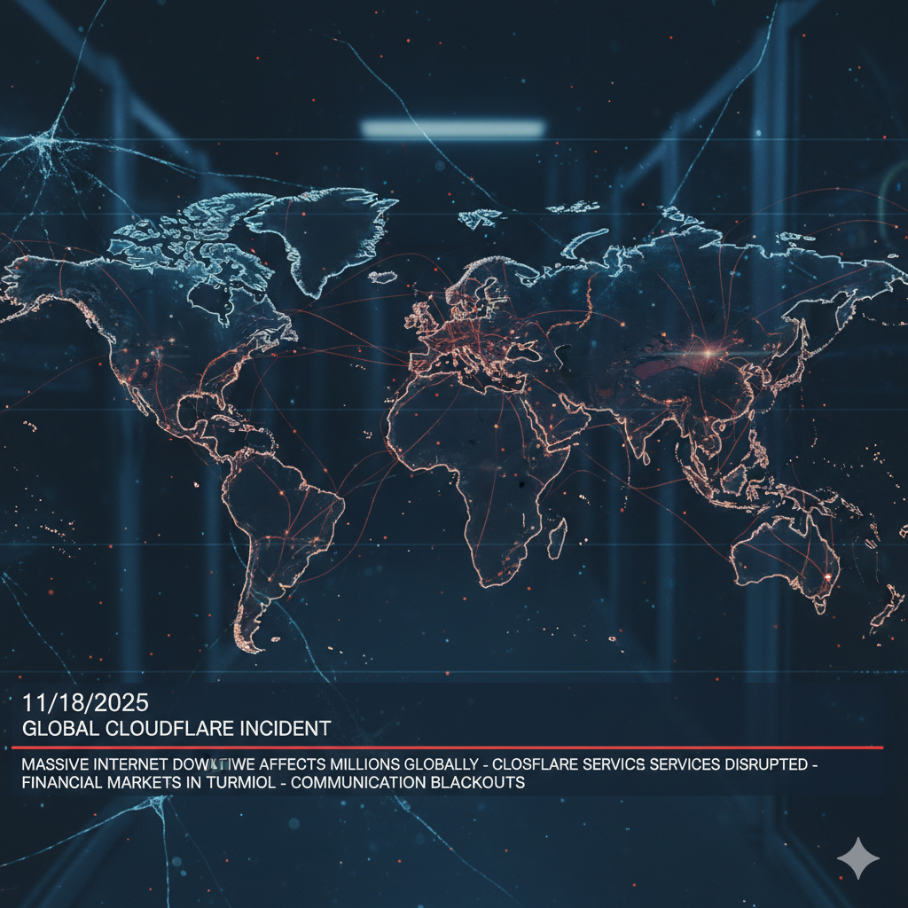 Sự cố toàn cầu Cloudflare 18/11/2025