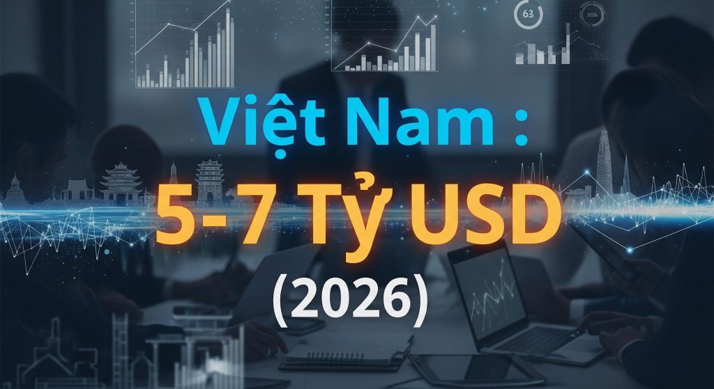Dự báo riêng thị trường Việt Nam lên đến 5-7 tỷ USD