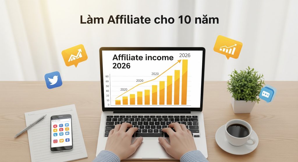 Không chỉ làm Affiliate cho hôm nay mà làm cho chiến lược 5 năm - 10 năm