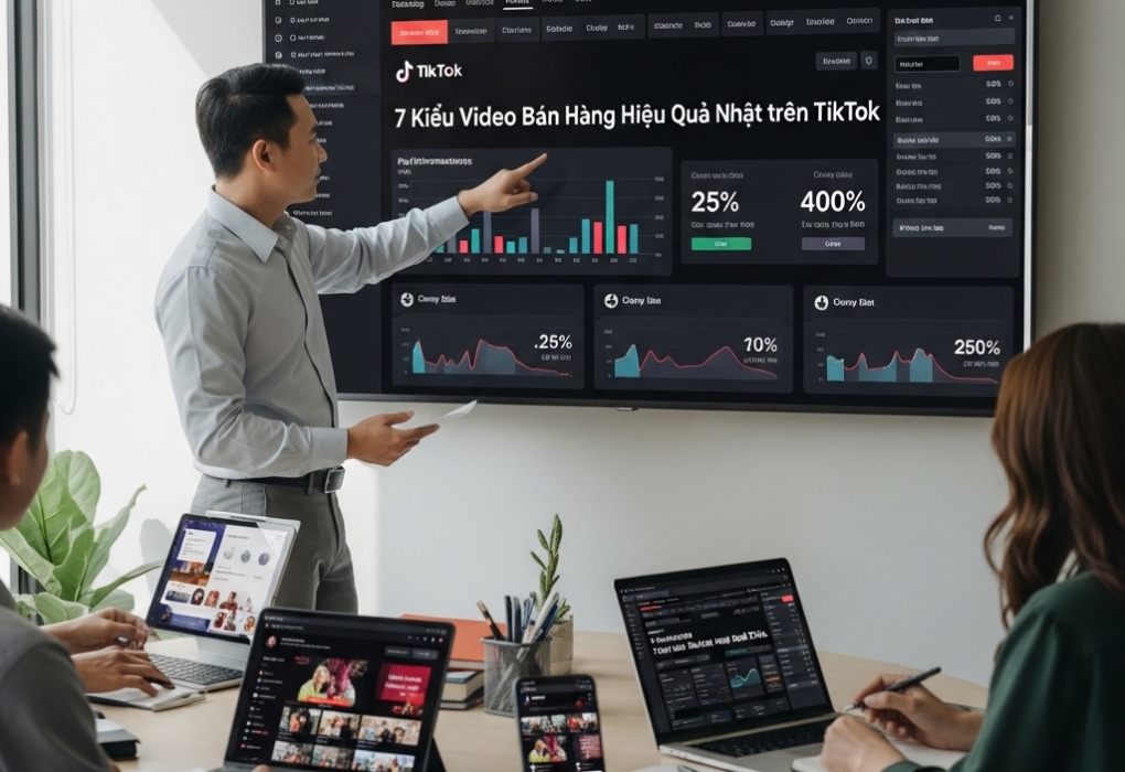 7 kiểu video bán hàng hiệu quả nhất trên TikTok