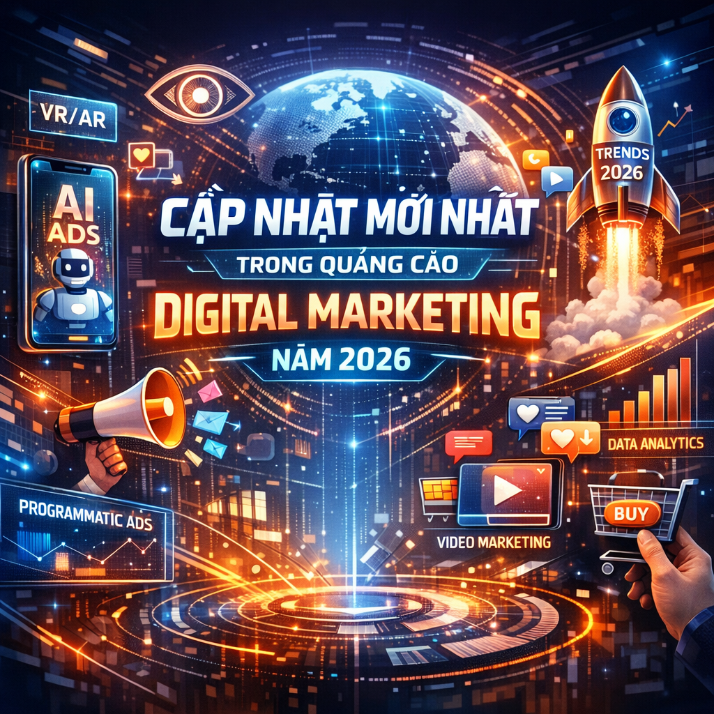 Cập nhật mới nhất trong quảng cáo Digital Marketing năm 2026