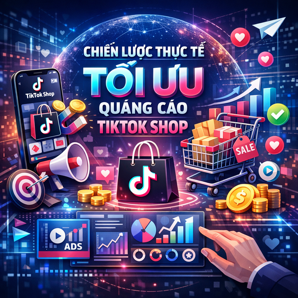 Chiến lược thực tế tối ưu quảng cáo TikTok Shop