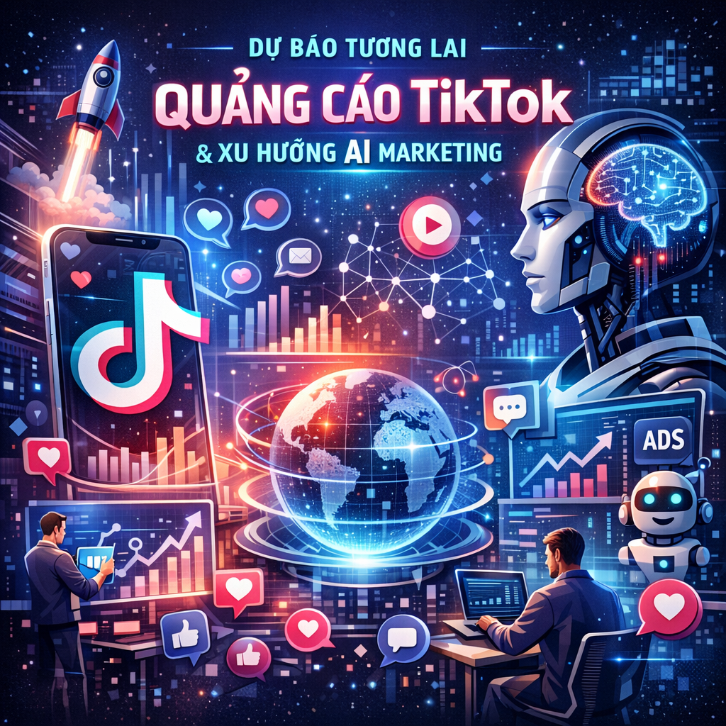 Dự báo tương lai của quảng cáo TikTok và xu hướng AI marketing