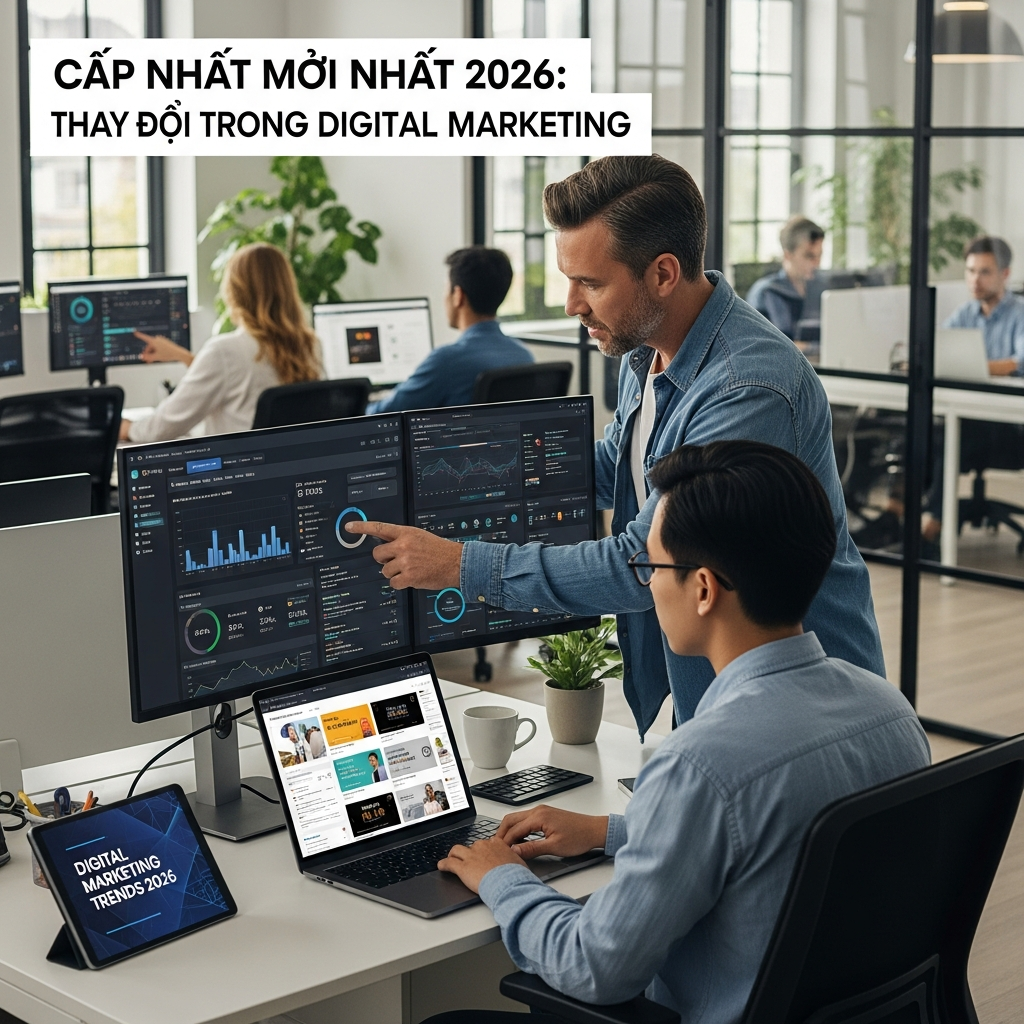 Cập Nhật Mới Nhất 2026: Thay Đổi Trong Digital Marketing