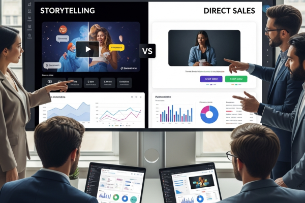 TikTok Ads cần storytelling hay bán hàng trực tiếp?