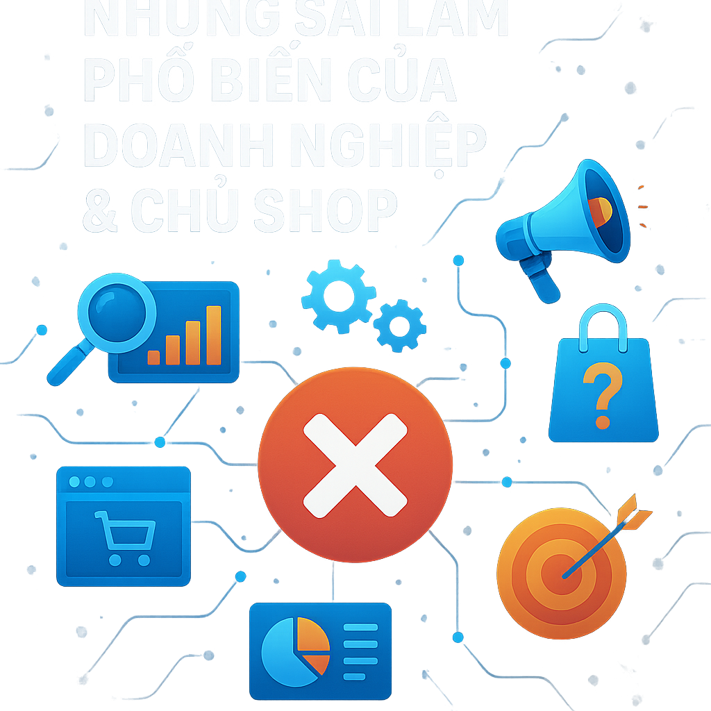 Những Sai Lầm Phổ Biến Của Doanh Nghiệp & Chủ Shop