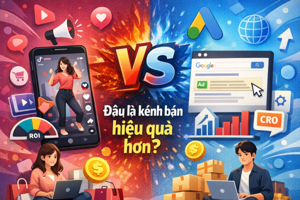 TikTok Ads vs Google Ads: đâu là kênh bán hàng hiệu quả hơn?
