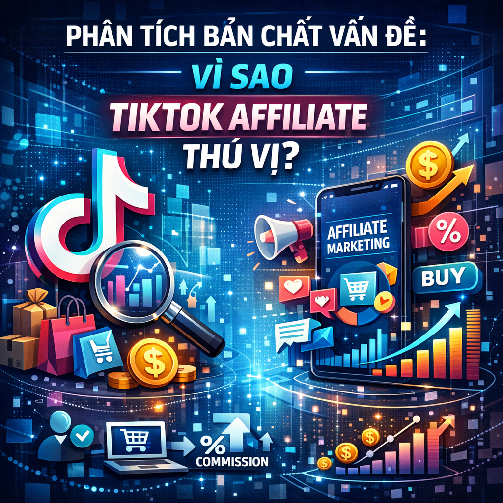 Phân Tích Bản Chất Vấn Đề: Vì Sao TikTok Affiliate Thú Vị?