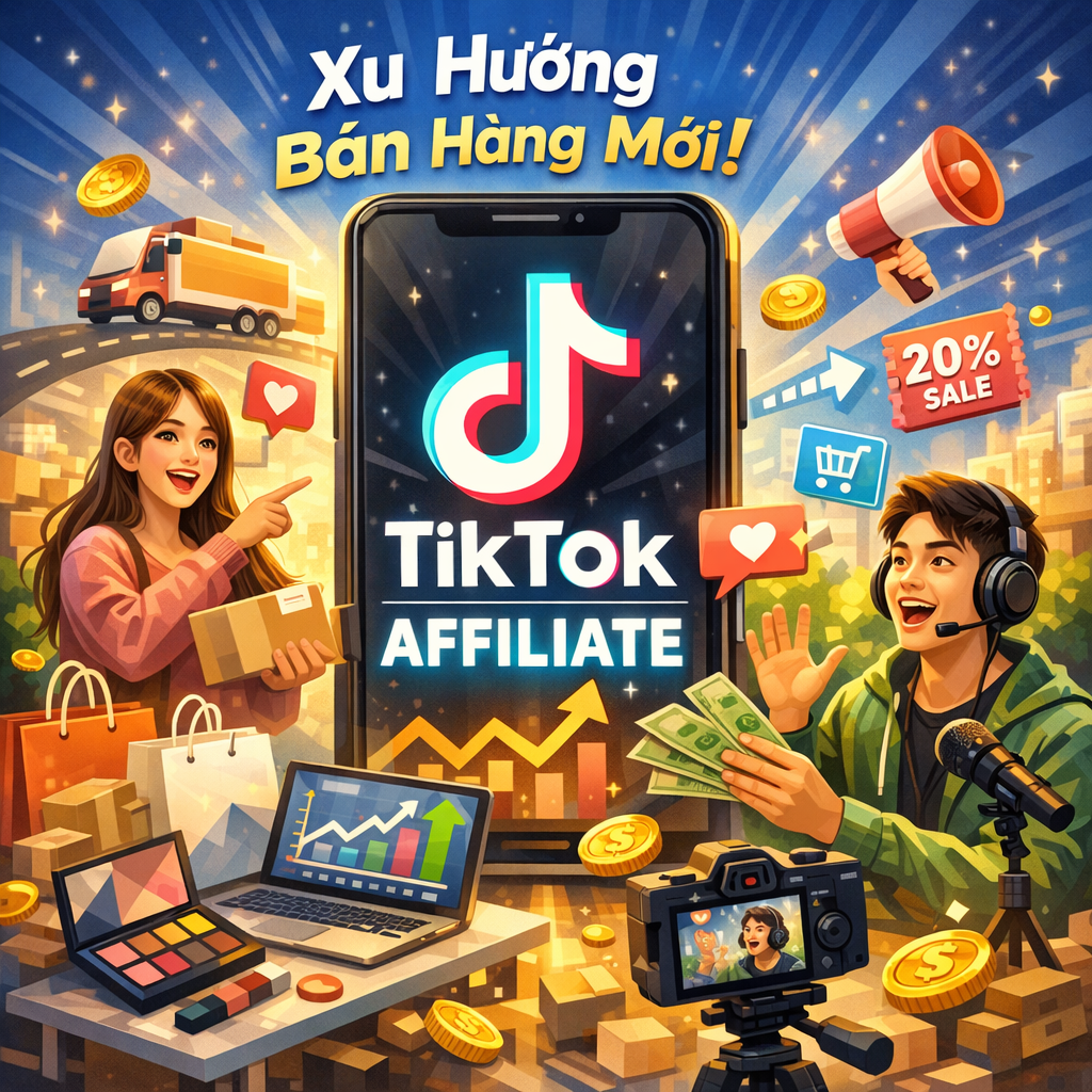 TikTok Affiliate đang trở thành xu hướng bán hàng mới