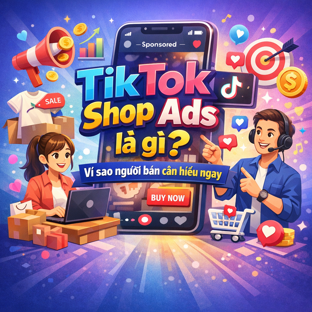 TikTok Shop Ads là gì? Vì sao người bán cần hiểu ngay