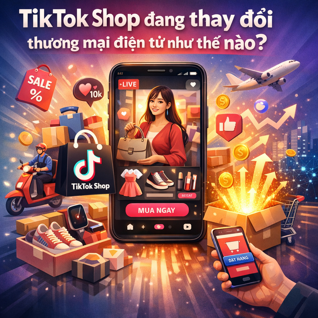 TikTok Shop đang thay đổi thương mại điện tử như thế nào